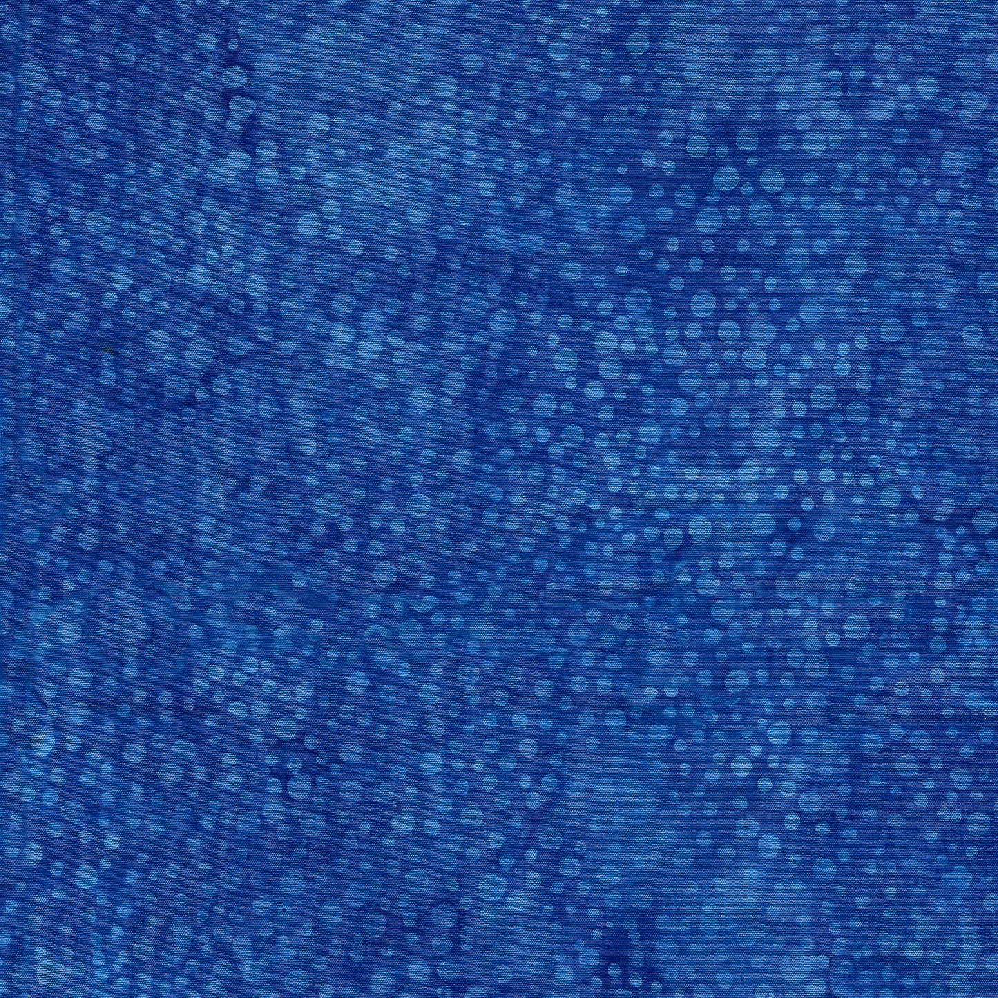 Ornate Gems - Speckle Blue | 100% Cotton Island Batik Fabric