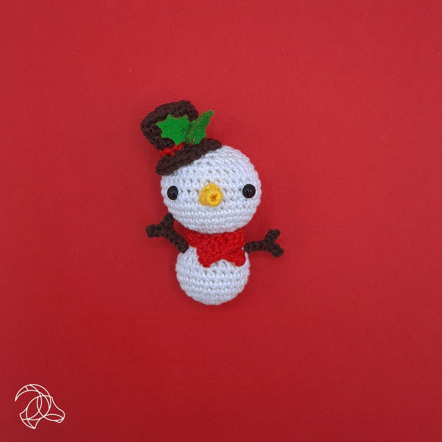 DIY Crochet Kit - Mini Snowman