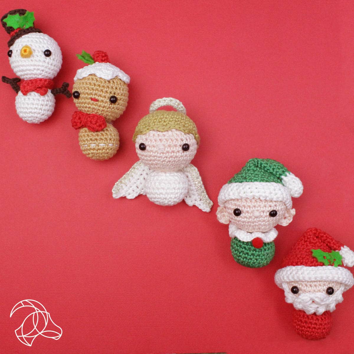 DIY Crochet Kit - Mini Snowman