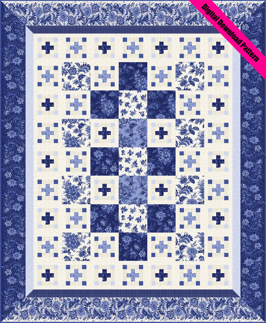 Blue Willow - Digital Download Pattern