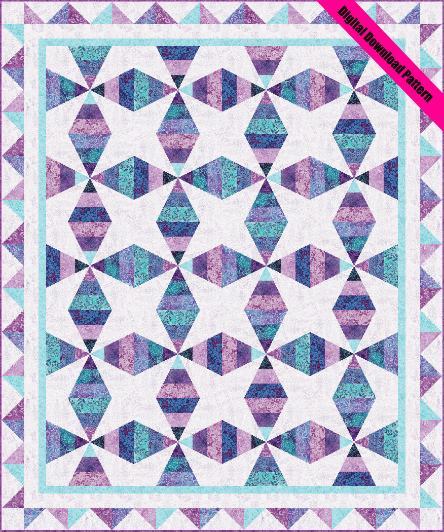 Creating Magic Pieced Quilt Pattern