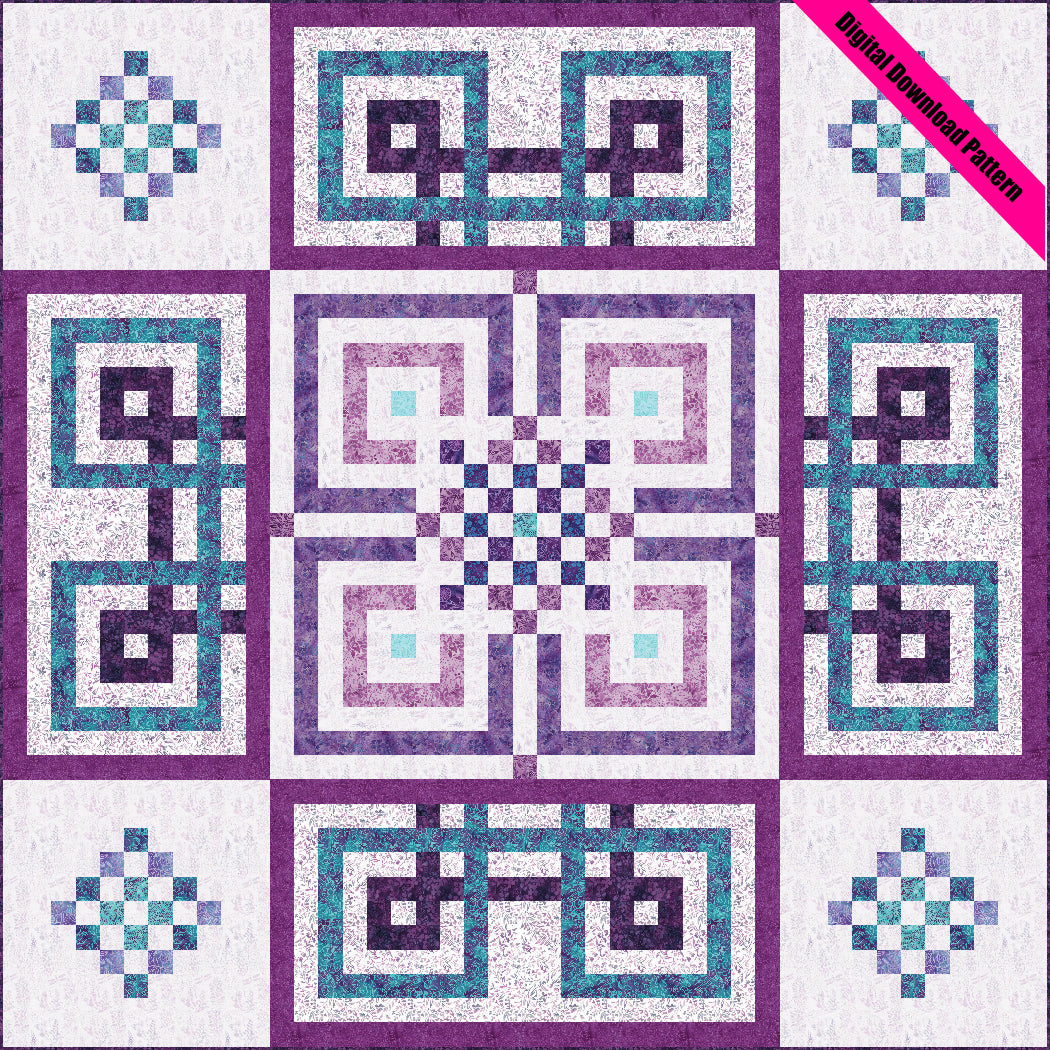 Find your Path Pieced Quilt Pattern