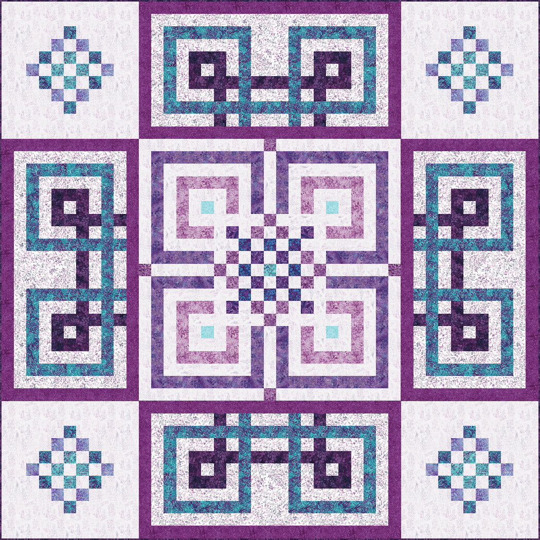 Find your Path Pieced Quilt Pattern