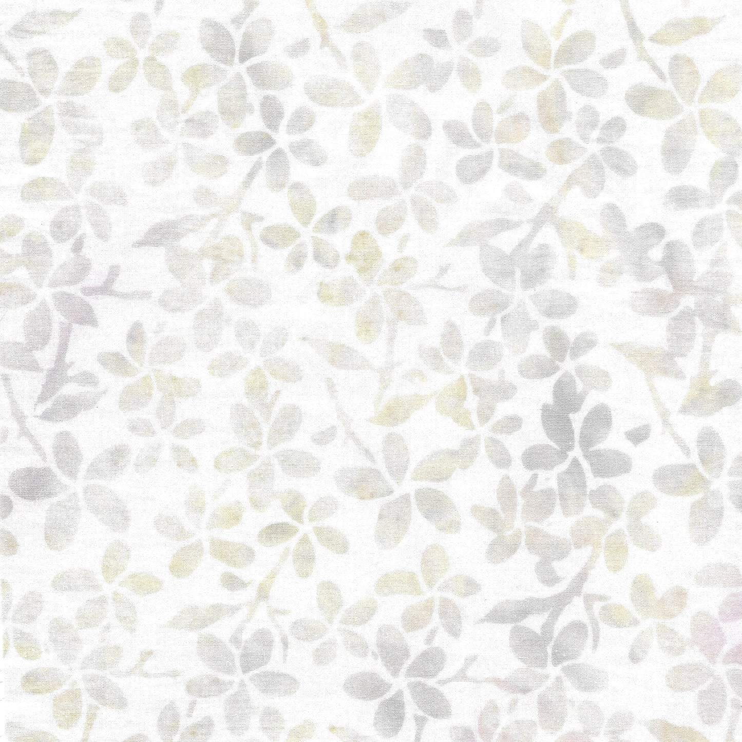 Frosting - Tossed Daisies - White| 100% Cotton Island Batik Fabric