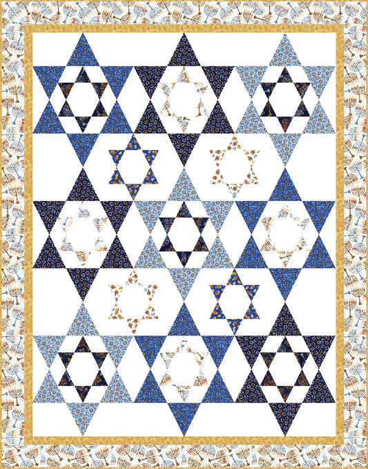 Happy Hanukkah - Pattern