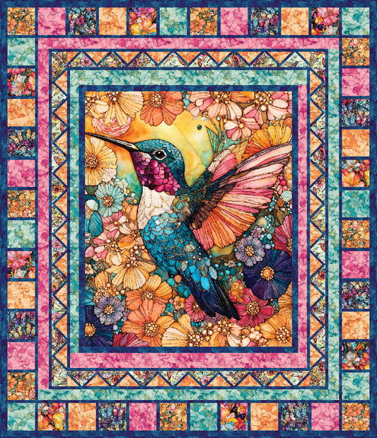 Humming Beauty Quilt Pattern