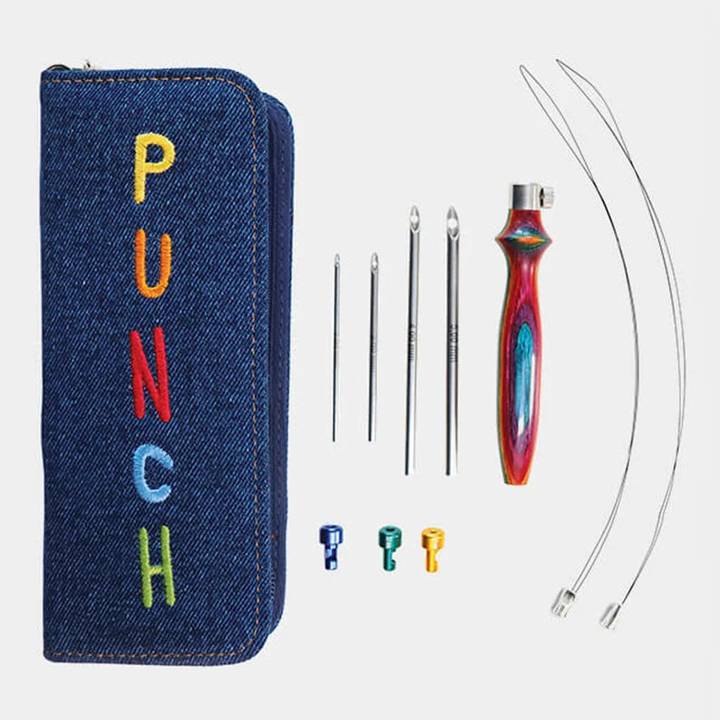 Premium Punch Needle Kit with Elegant Accessories from KnitPro