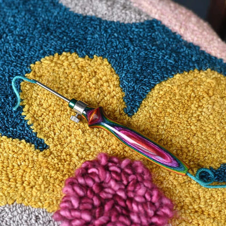 Premium Punch Needle Kit with Elegant Accessories from KnitPro