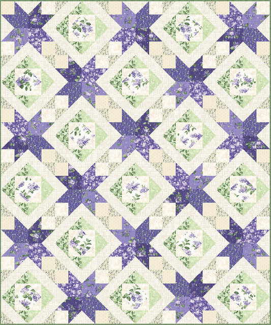 Lovely Lilacs Quilt Pattern