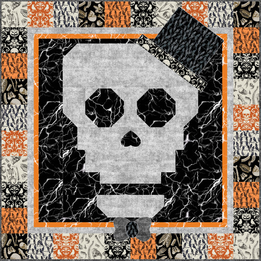 Skull Chic Quilt Pattern