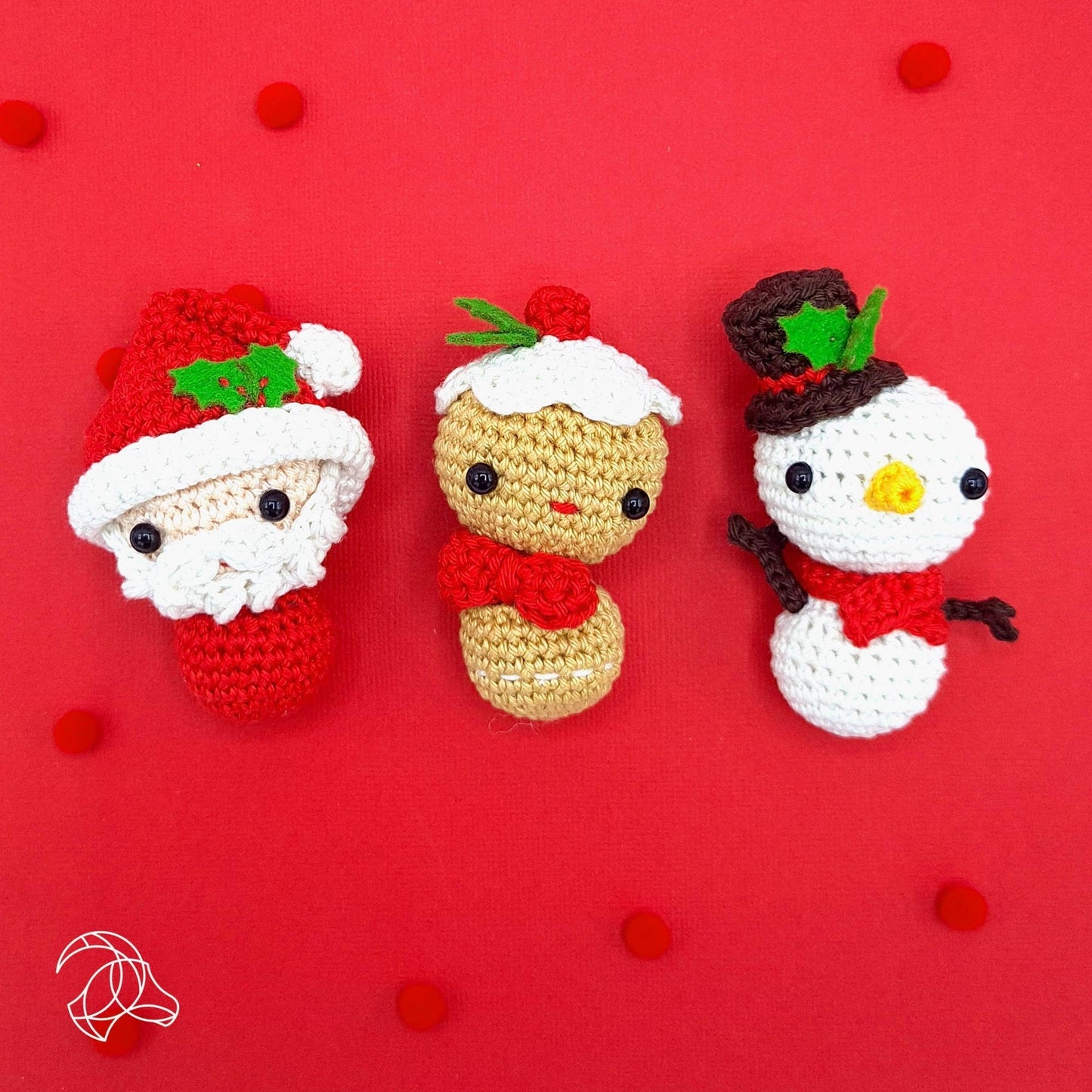 DIY Crochet Kit - Mini Santa Claus