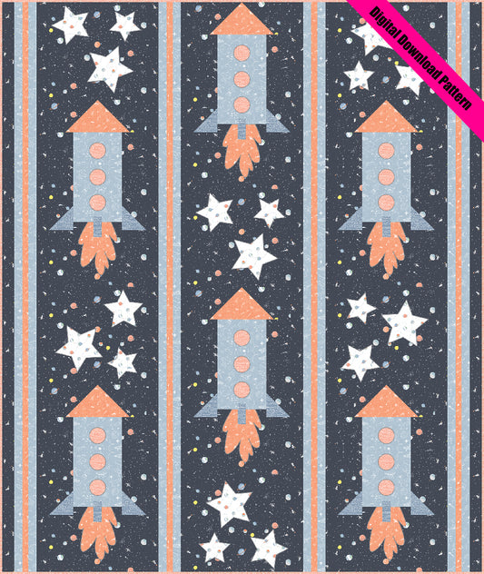 Blast Off  - Digital Download Pattern