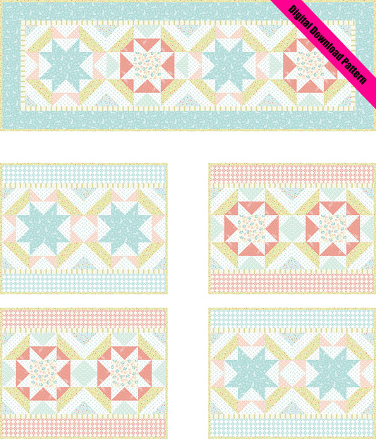 Blooming Stars - Digital Download Pattern