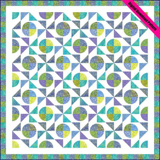 Dots & Pinwheels - Digital Download Pattern