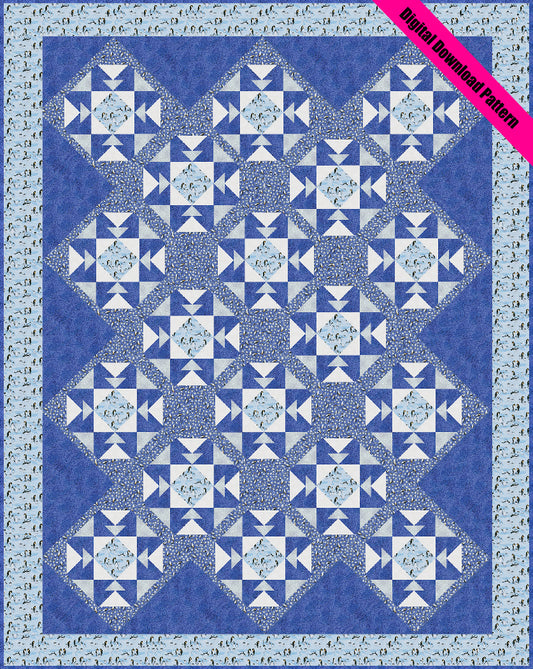 Falling Snow - Digital Download Pattern